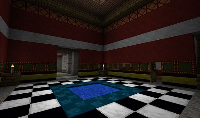 Decorative Innards of a Roman home