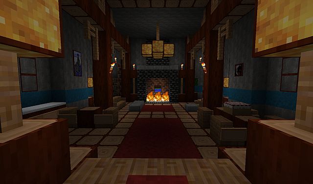 Classy wood, stylish glowstone, glorious bricks, cobbly cobblestone and sticks!