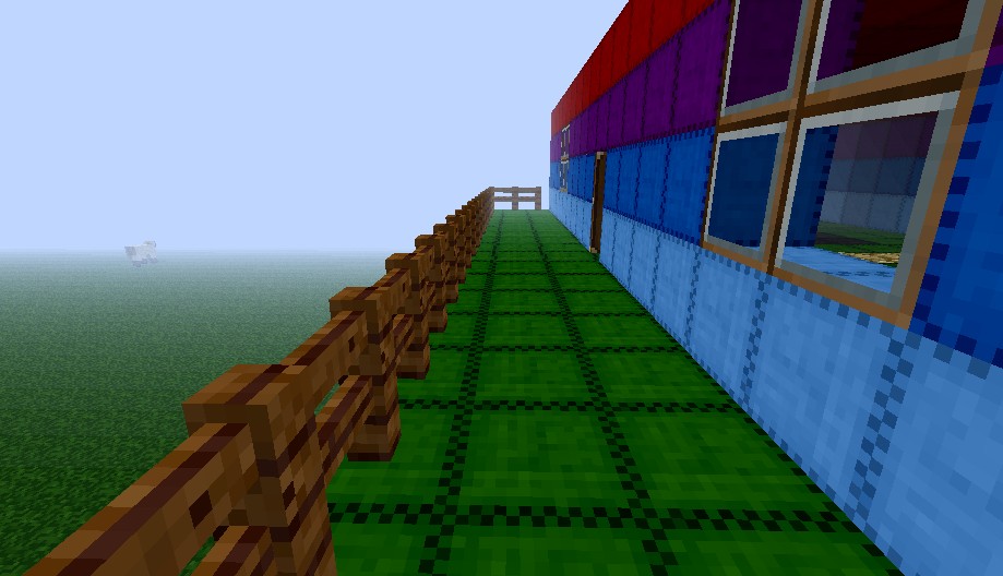 Rainbow House Minecraft Map
