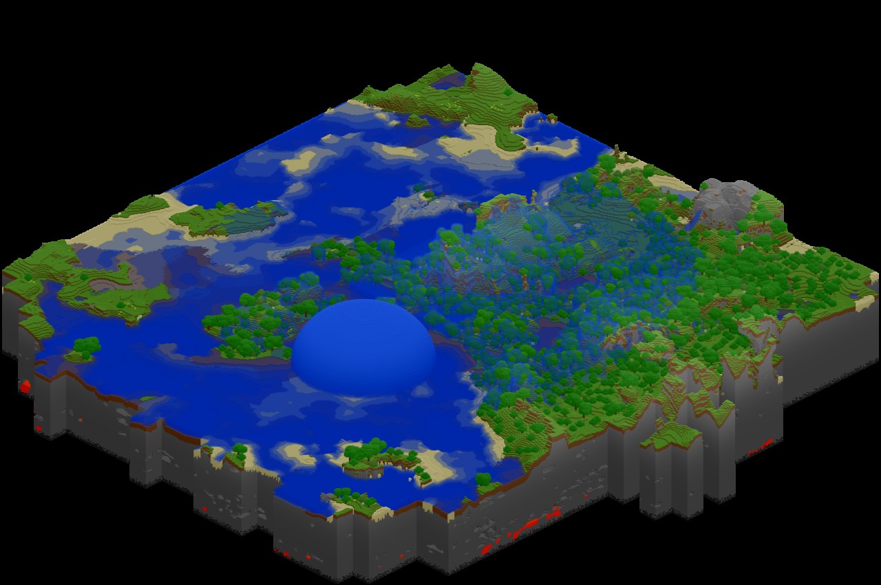 Bubble planet minecraft