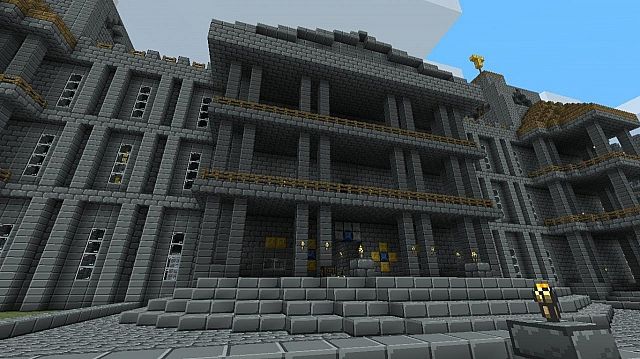 A look up to see how tall the building is
