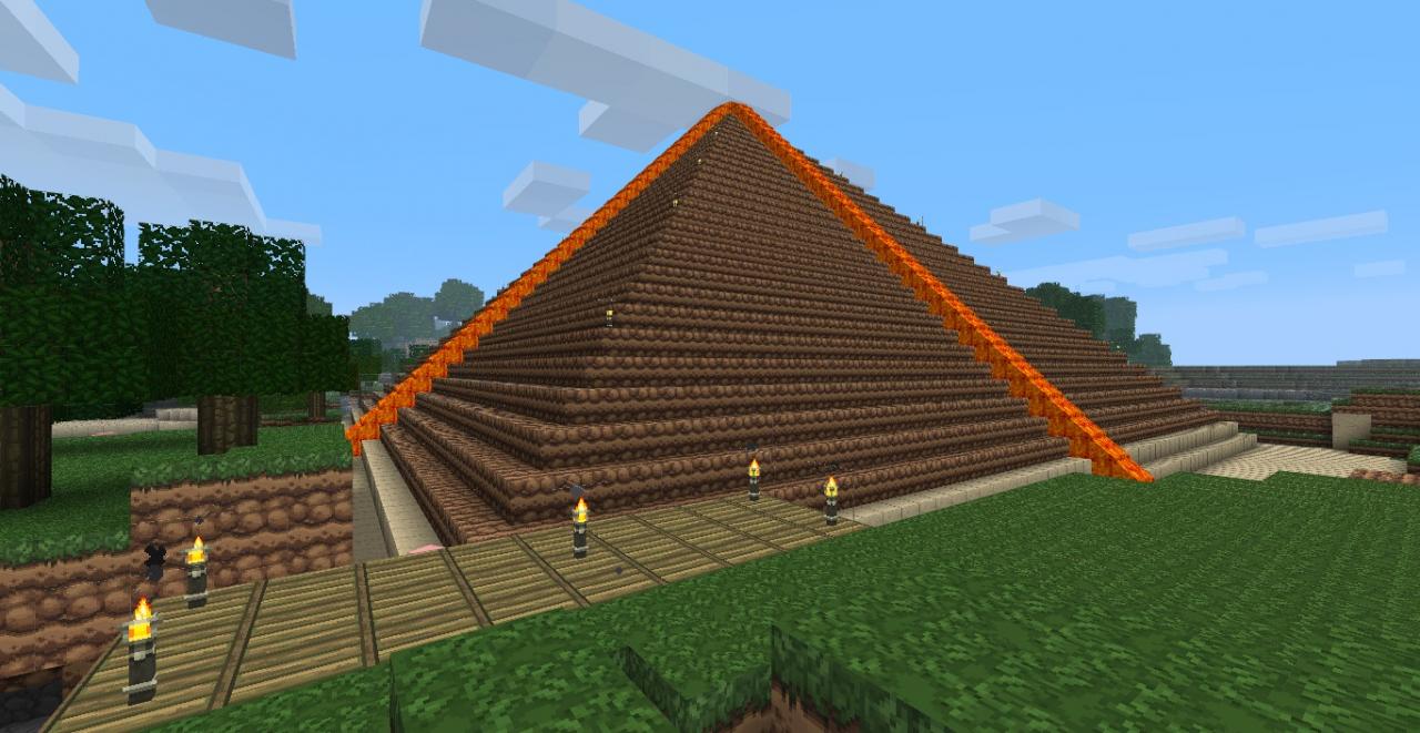 64x64 Pryamid Minecraft Map