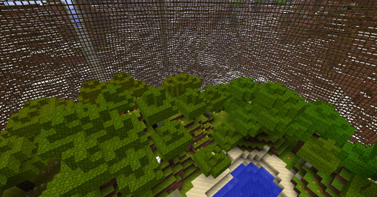 BioDome (World save + schematic) Minecraft Map