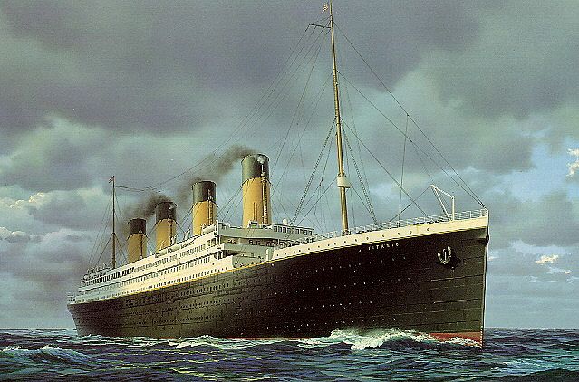 What the titanic looks like irl