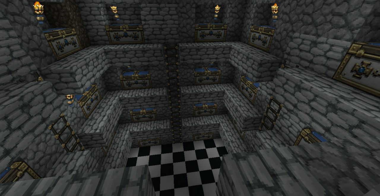 Large Chest Room Minecraft Map
