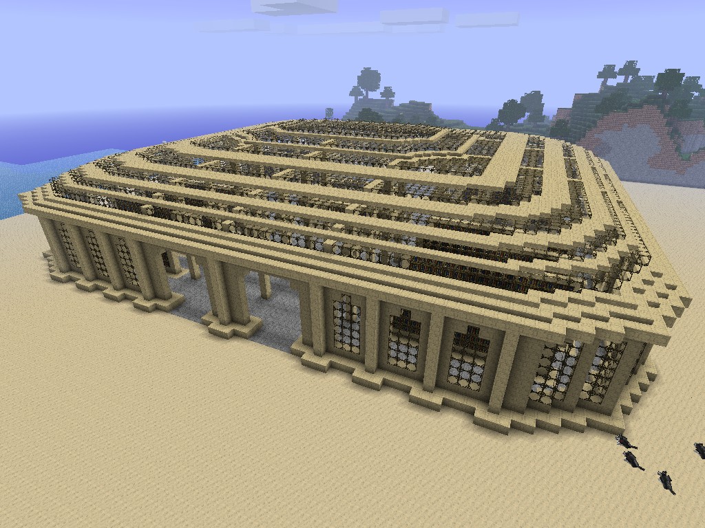 Library Minecraft Map