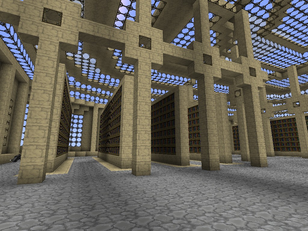 Library Minecraft Map