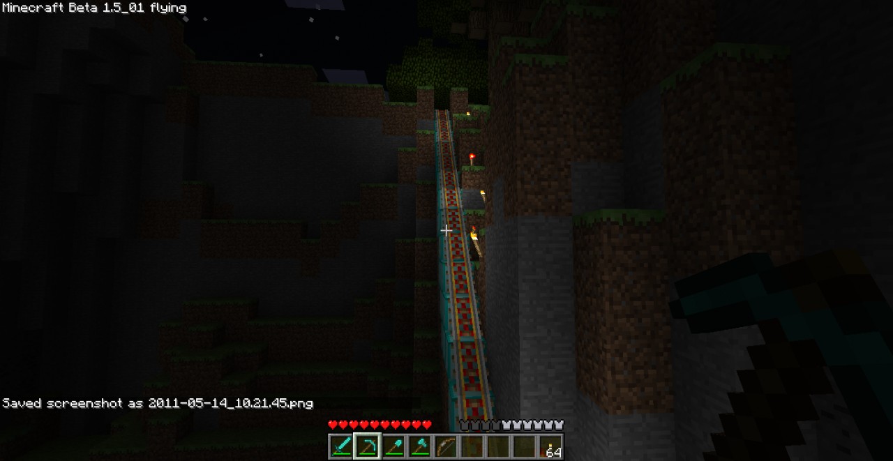 My Minecart Ride Minecraft Map