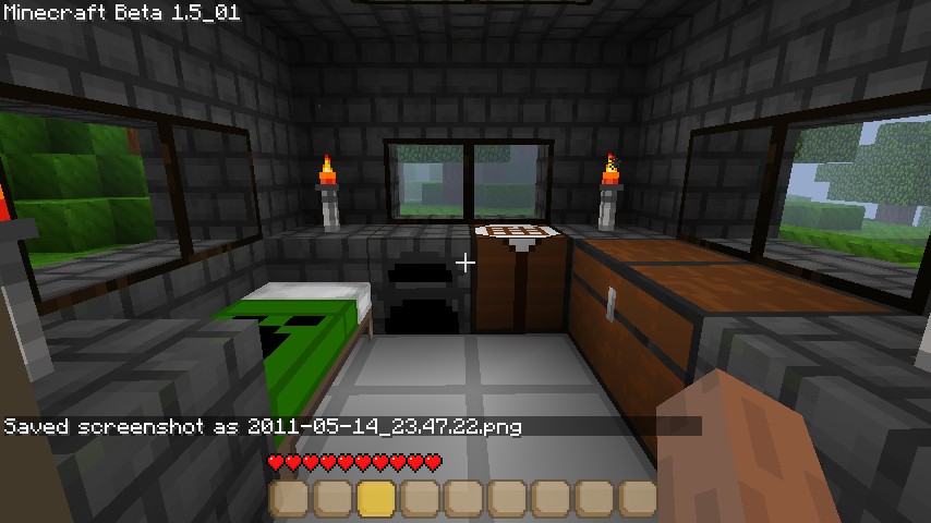 inside of house