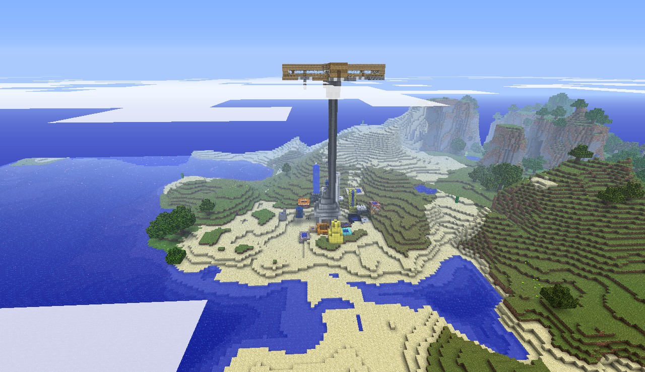 Base Jumping Course Minecraft Map