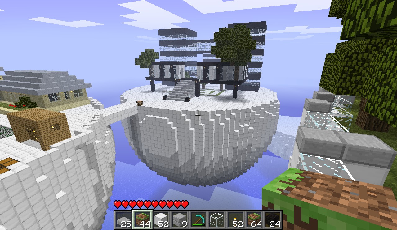 Project Pods Attached to Pods Minecraft Map