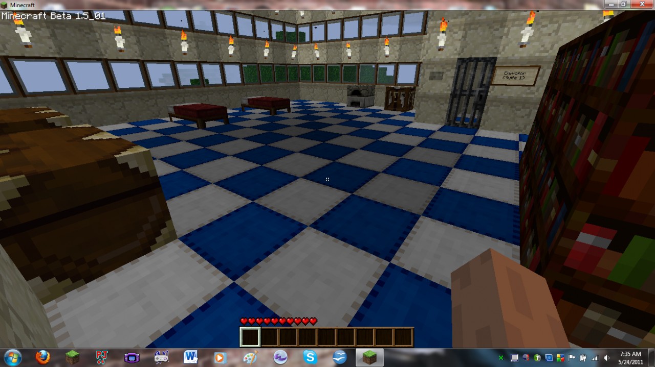 small hotel minecraft project
