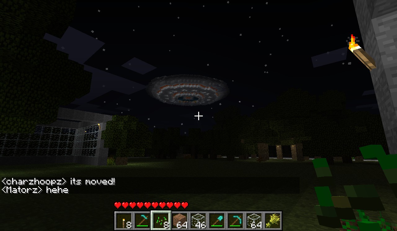 Project Pods Attached to Pods Minecraft Map