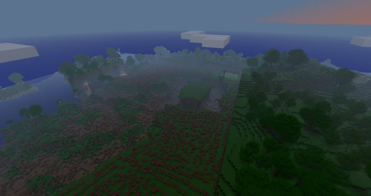 Biggest TNT explosion EVER Minecraft Map