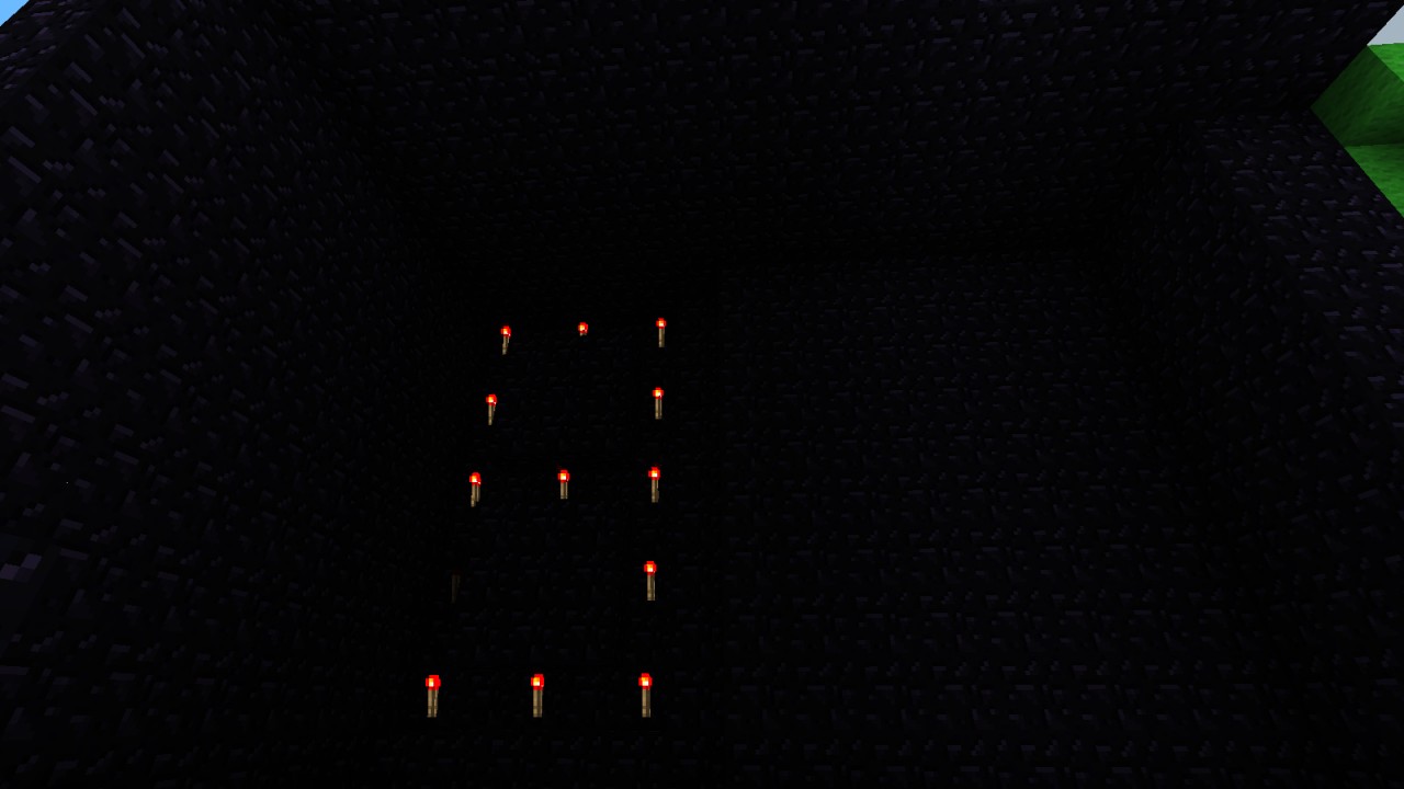 (N.A.P)redstone torch display(whit minecarts) Minecraft Map