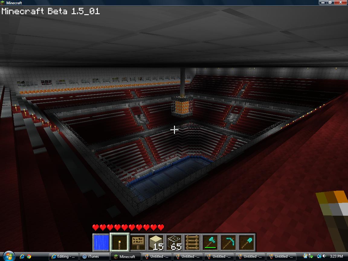 Hockey Arena Minecraft Map