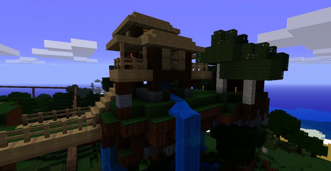 House on island {Minecraft 4 Life} Minecraft Map