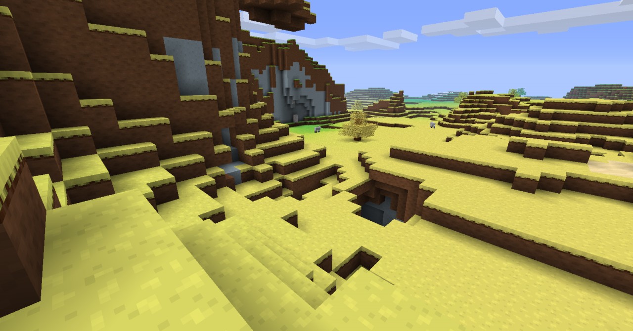 Large Flat areas