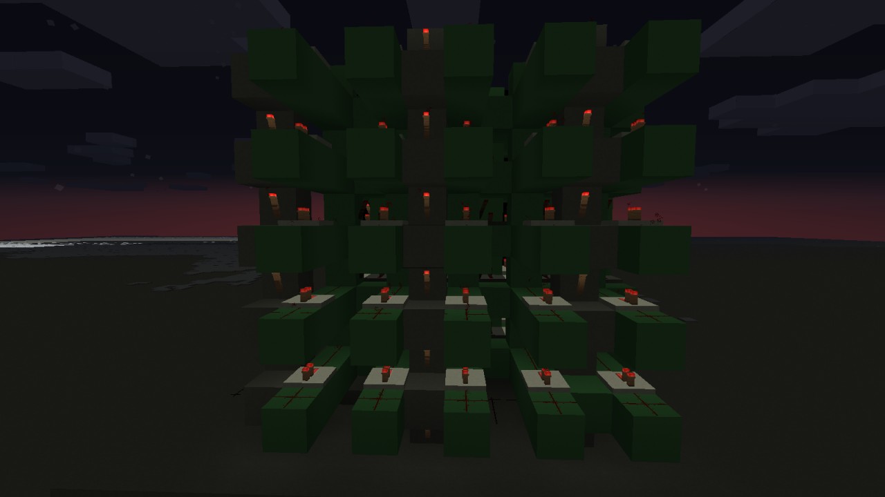 (N.A.P) programmable redstone torch display Minecraft Map