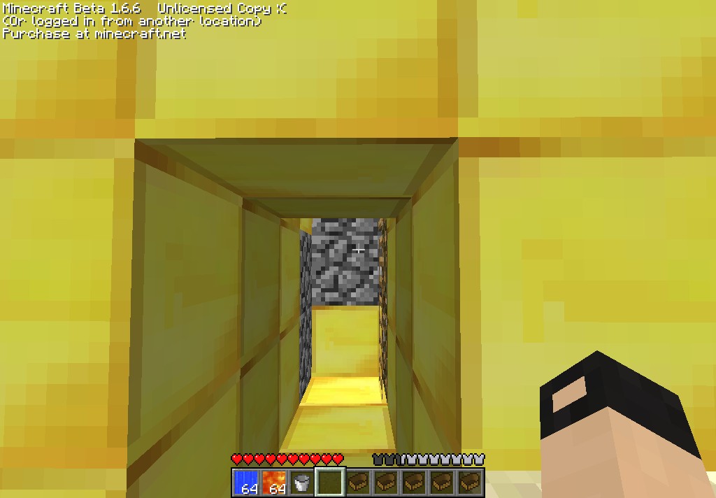 Danger go down Minecraft Map