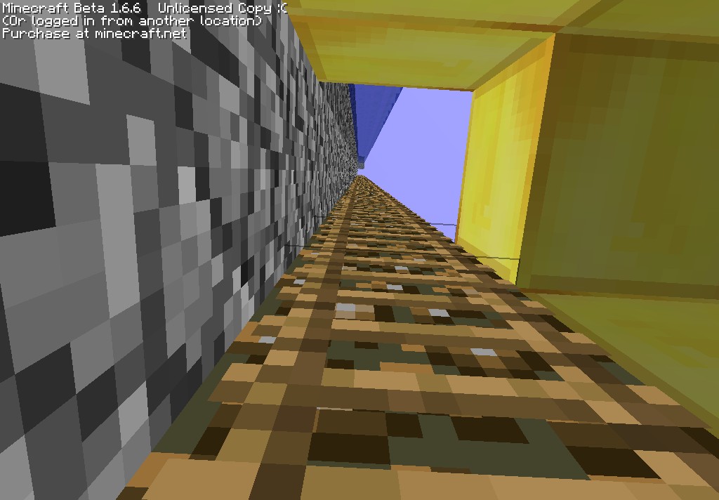 Danger go down Minecraft Map