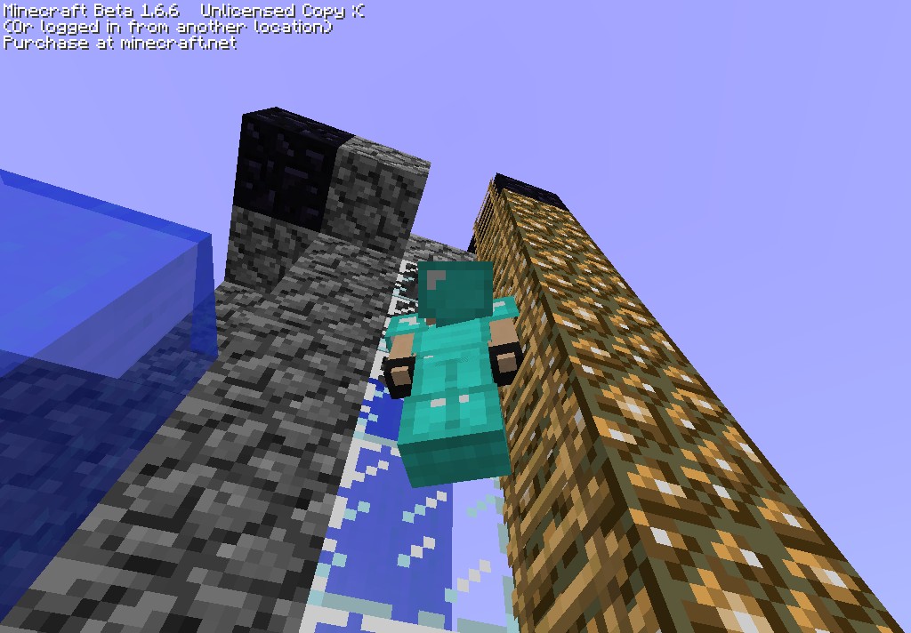 Danger go down Minecraft Map