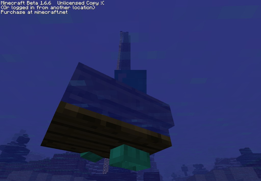 Danger go down Minecraft Map