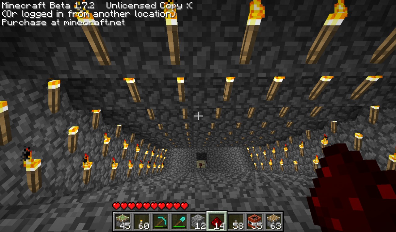 Pistons at work Minecraft Map