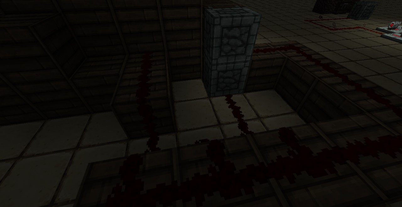 Piston Bookshelf Door Minecraft Map