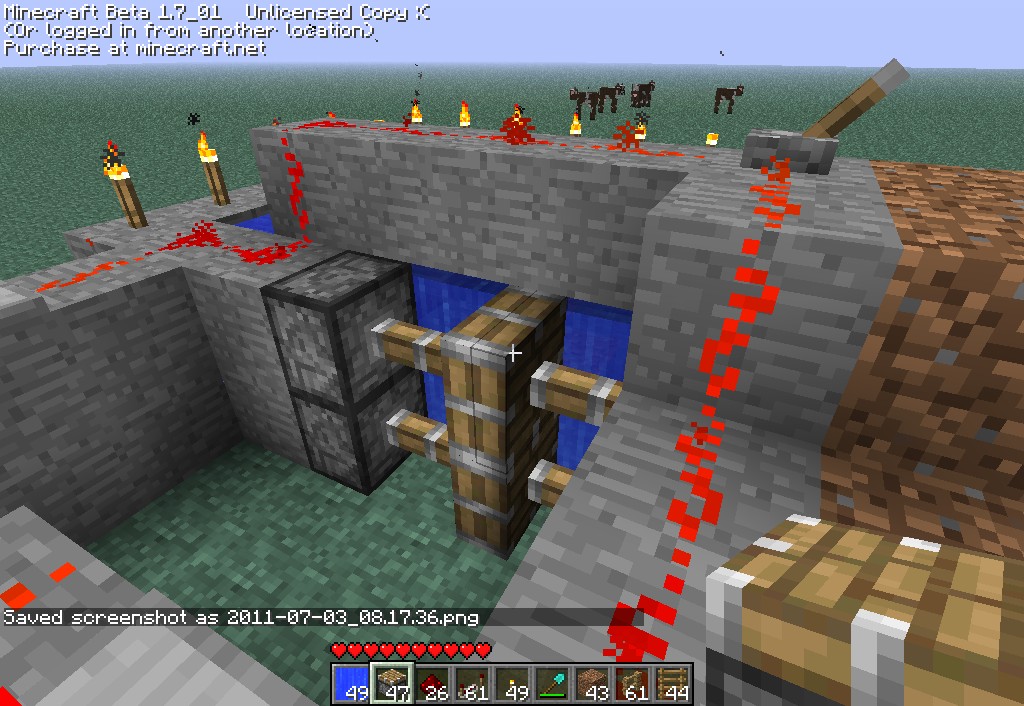 piston ideas Minecraft Map