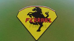 Ferrari Emblem/Symbol Minecraft Map & Project