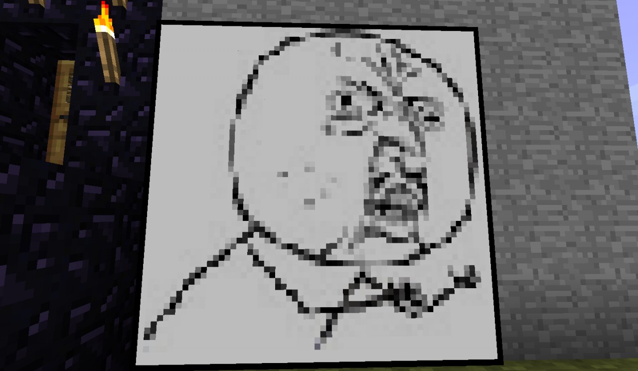 Rage Faces Art Pack Minecraft Texture Pack