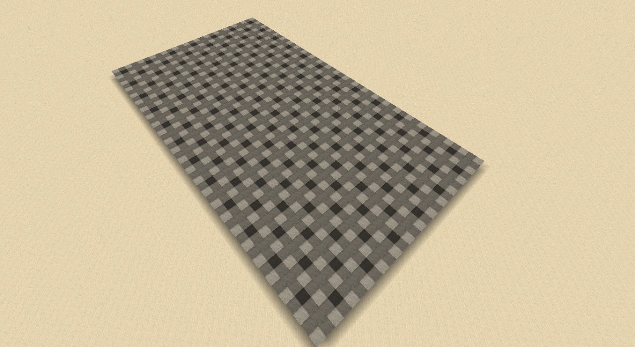 Using Wool to make plaid carpeting (leave feedback please) Minecraft Map
