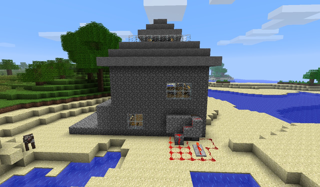 Piston House Minecraft Map