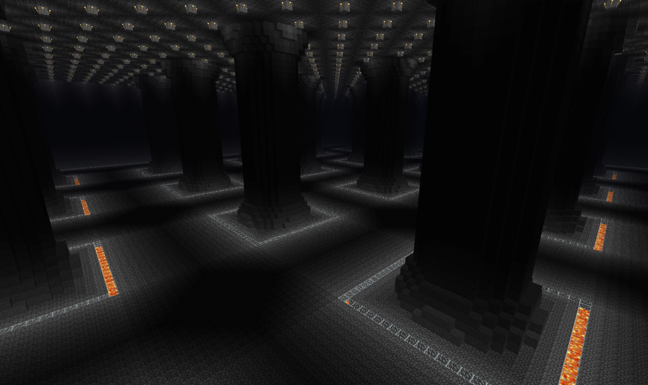 Diagonal shot of Moria