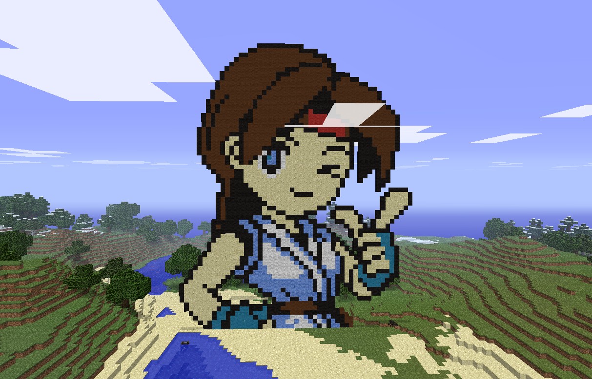 Karate Girl Minecraft Map
