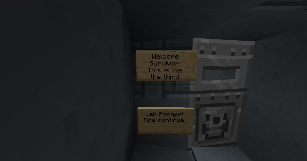 Lab Escape Finale Minecraft Map