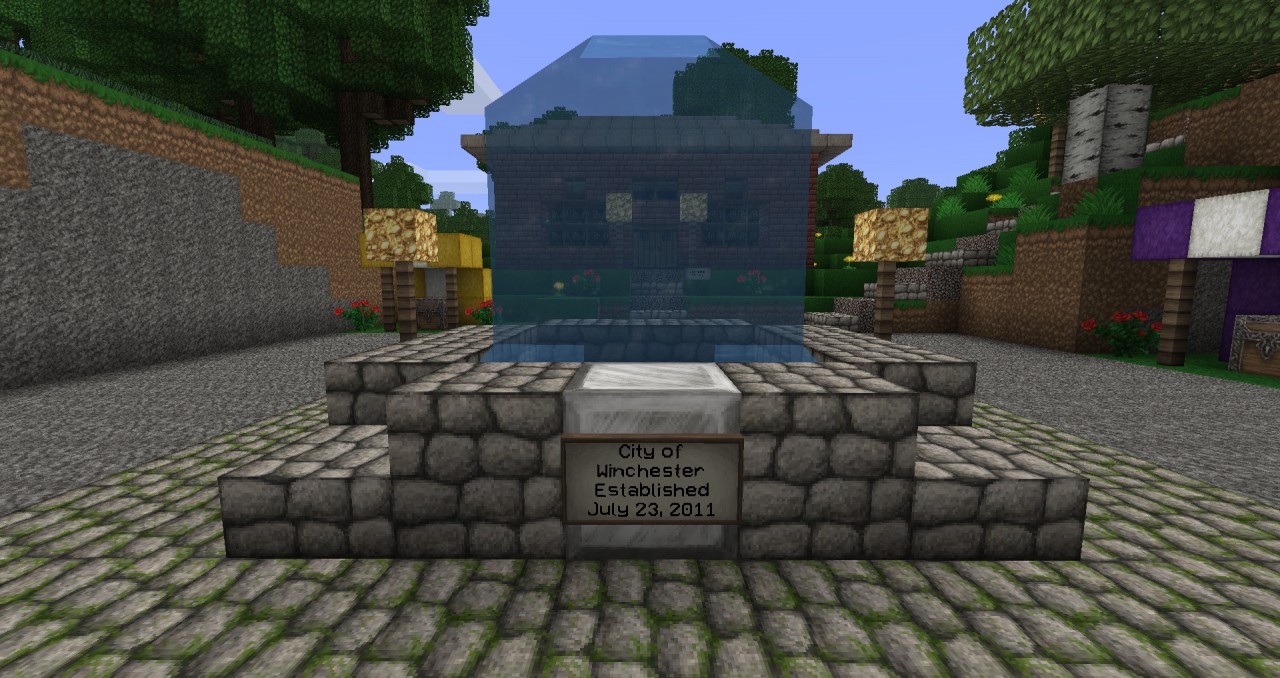Winchester Town Square Minecraft Map