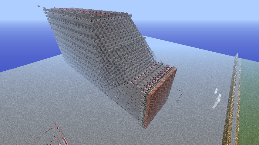 Minecraft 121 pixel TV Minecraft Project