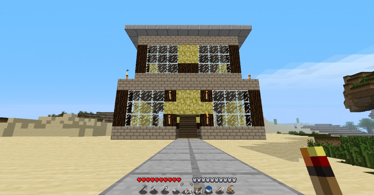 2 Story House Minecraft Map