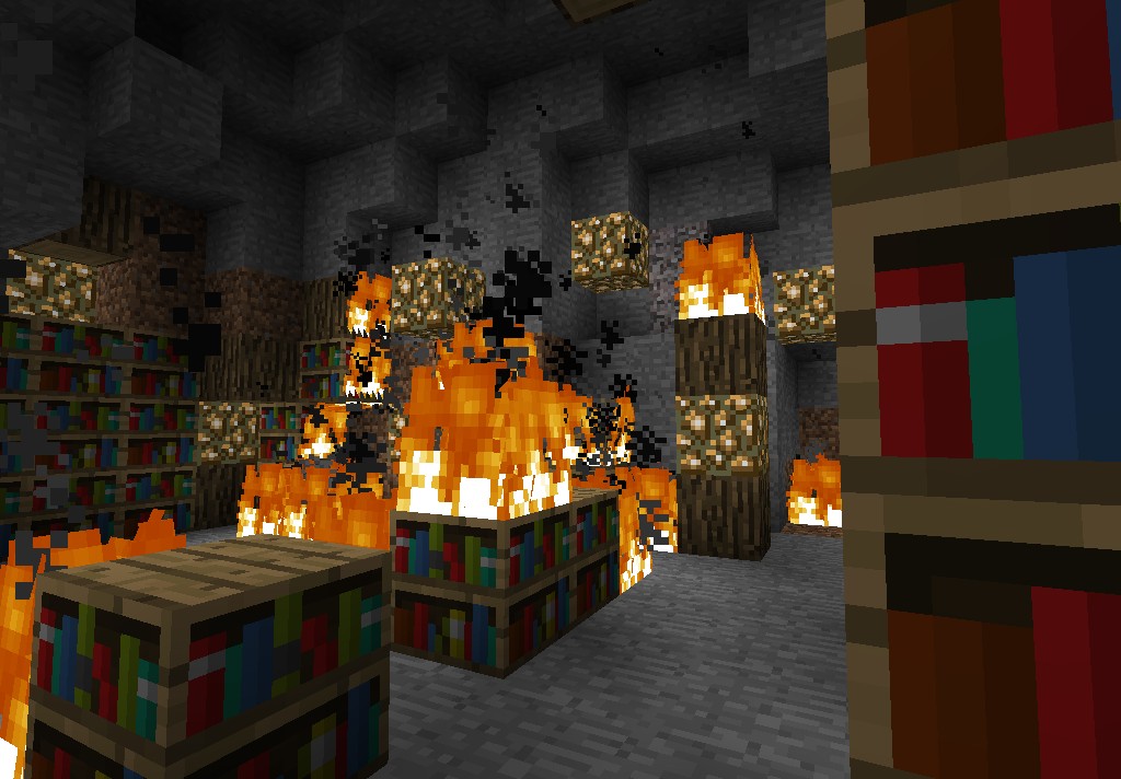 The Tree Burn Minecraft Map