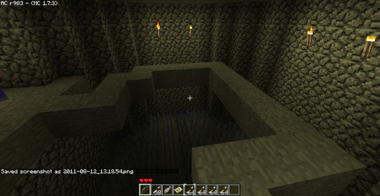 The floor reveals itself. Only for a moment.