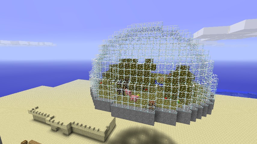 Glass Biome Minecraft Map