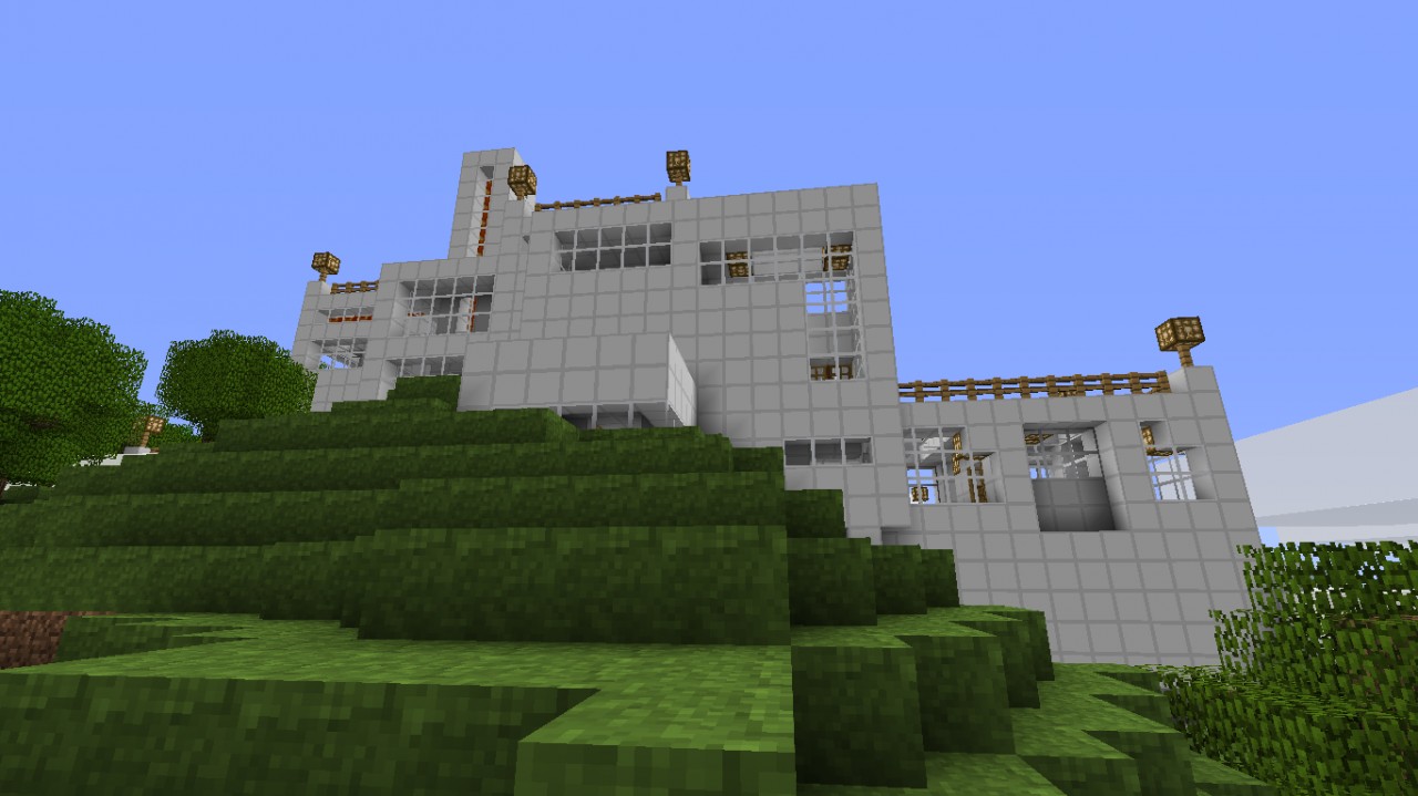 Hilltop House Minecraft Map