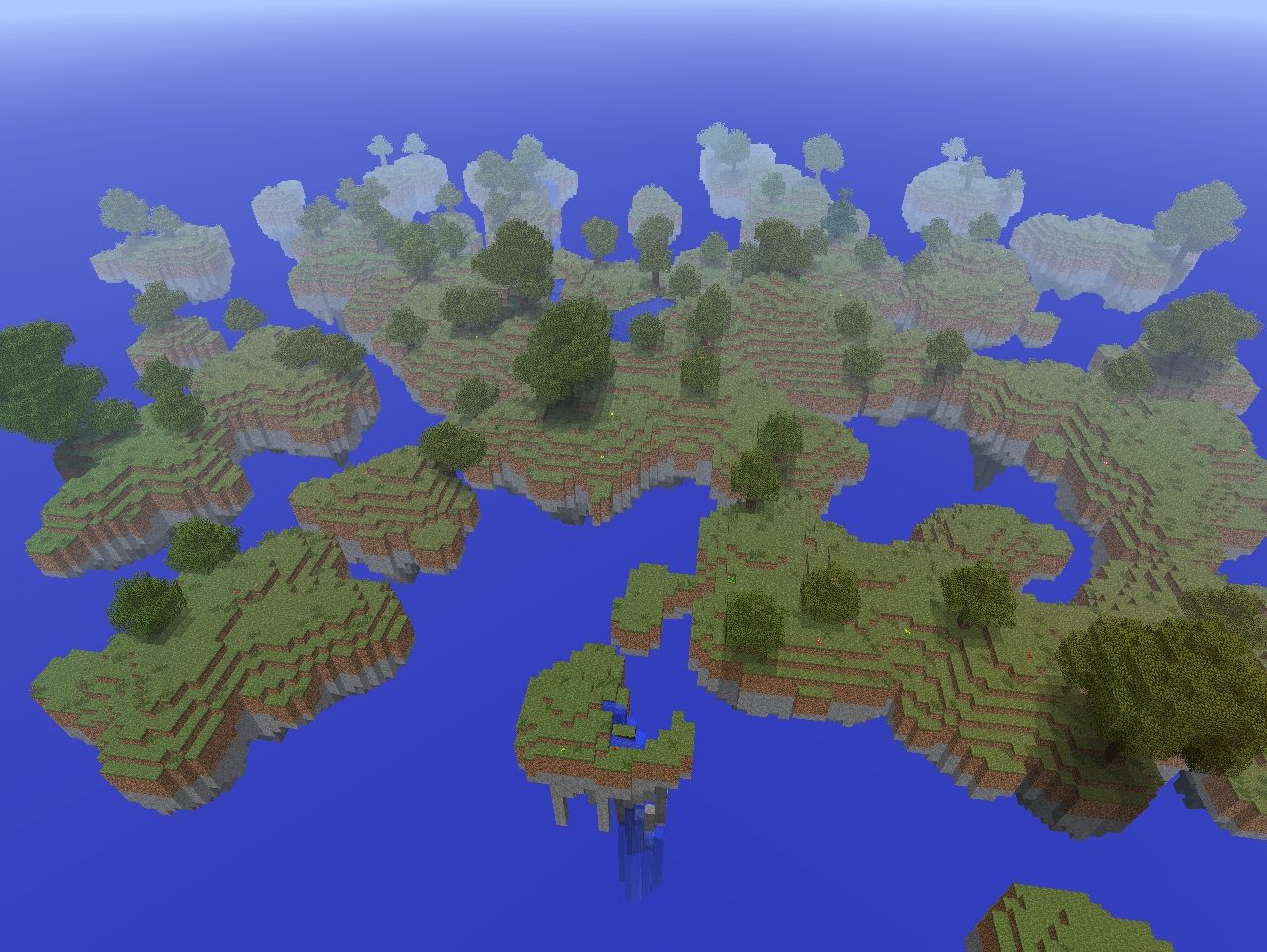 Floating Islands Minecraft Map
