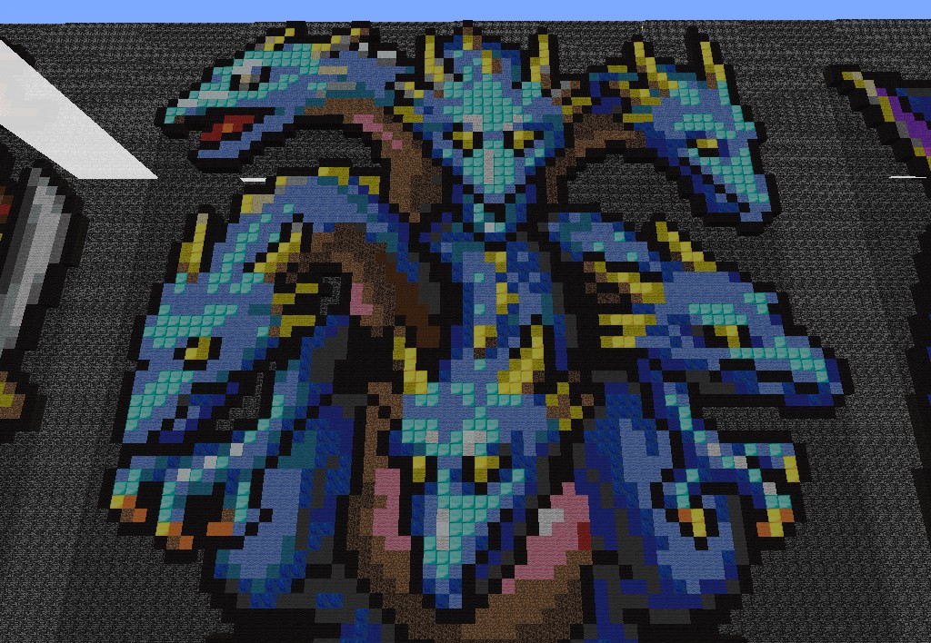 Some of our pixel art!
