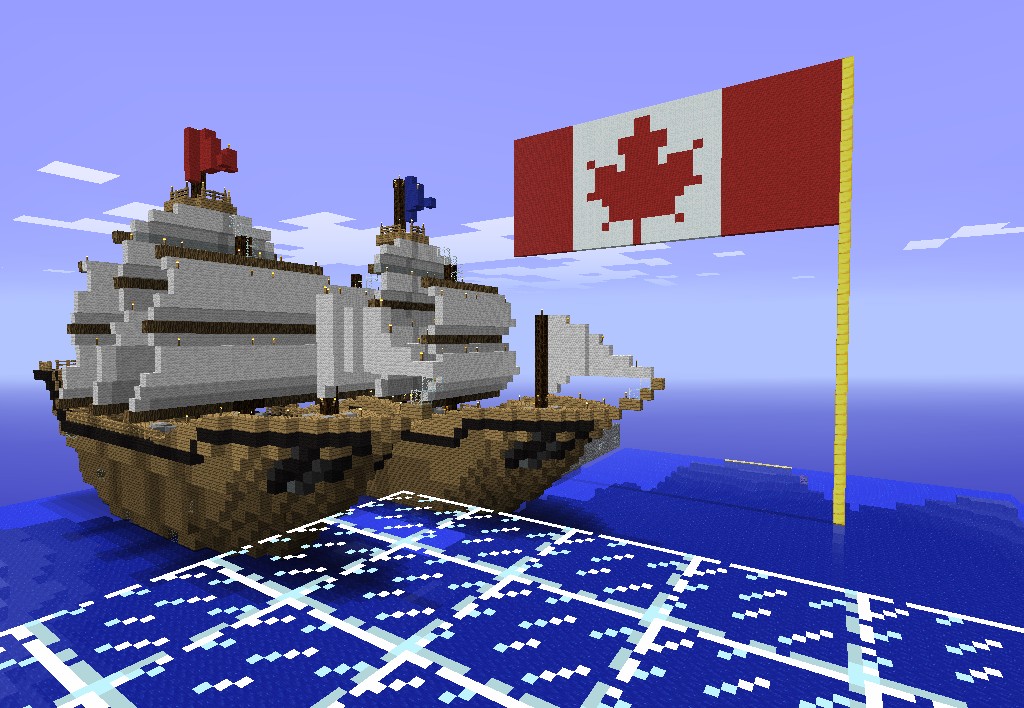 Our starting boats ;D