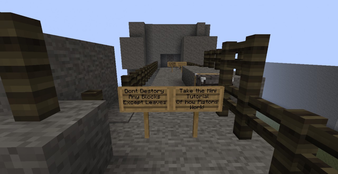 Piston Walkthrough Minecraft Map
