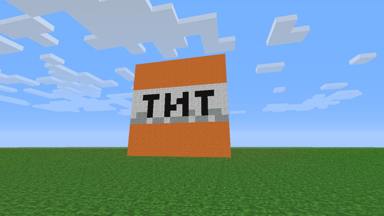 Giant 16x16x16 TNT!! Minecraft Map