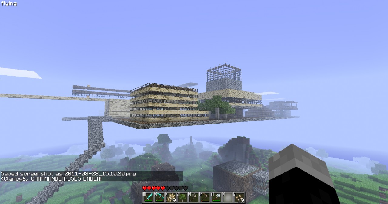 Sky City (all legit) Needs ideas from you! Minecraft Map